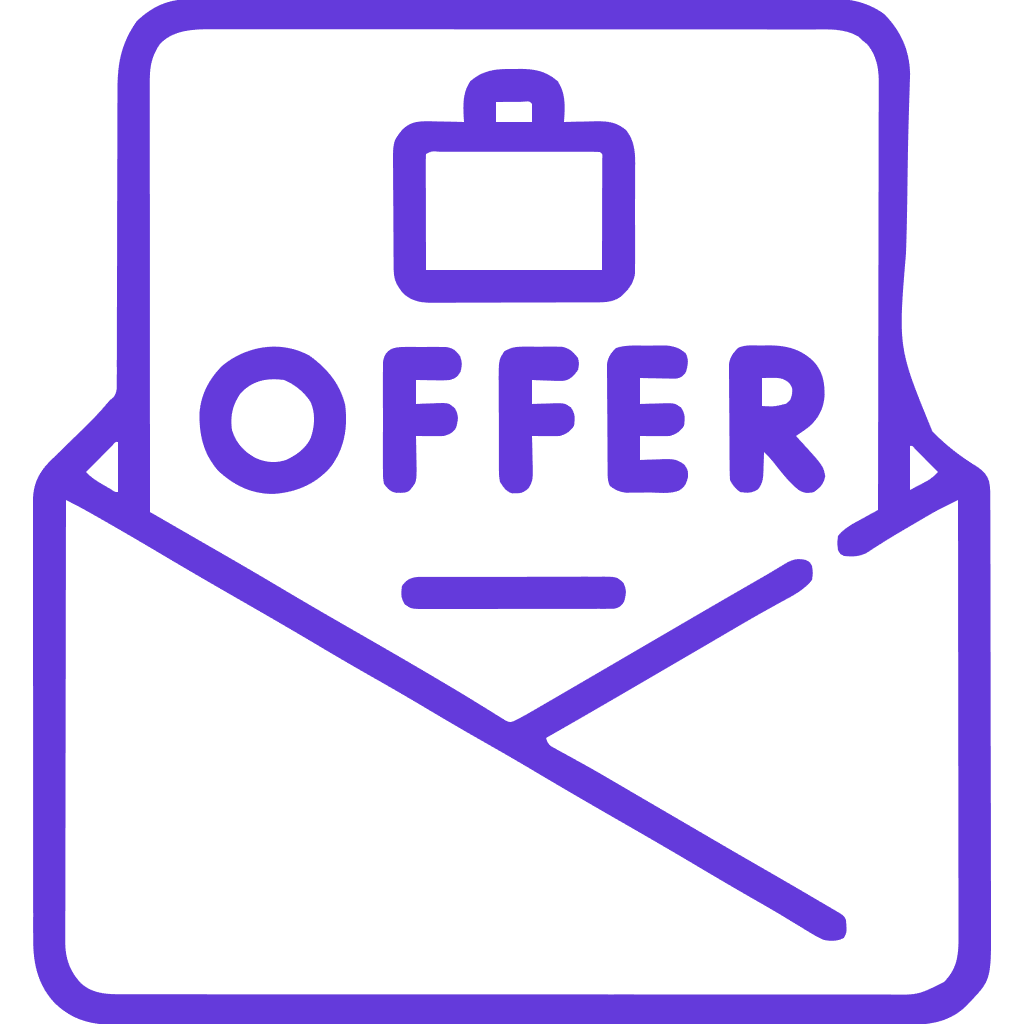 Offer letter issued to officially begin your career journey
